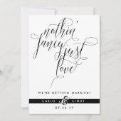 De datumkaart opslaan | Aankondiging van de uitgav (Voorkant)