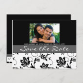 De datumkaart opslaan aankondigingskaart (Voorkant / Achterkant)