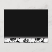 De datumkaart opslaan aankondigingskaart (Achterkant)