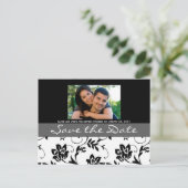 De datumkaart opslaan aankondigingskaart (Staand voorkant)