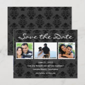 De datumkaart opslaan aankondigingskaart (Voorkant / Achterkant)