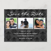 De datumkaart opslaan aankondigingskaart (Voorkant)