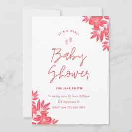 De datumkaart opslaan( baby shower) save the date