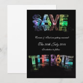 De datumkaart opslaan kaart (Voorkant / Achterkant)