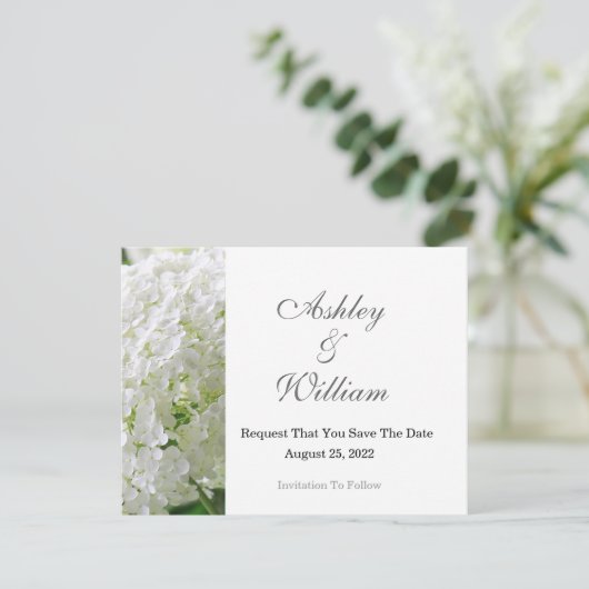 De datumkaart opslaan save the date (Staand voorkant)