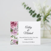 De datumkaart opslaan save the date (Staand voorkant)