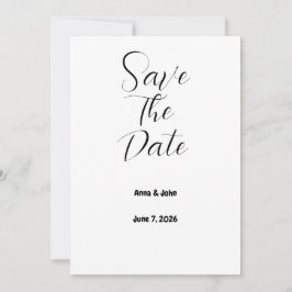 De datumkaart opslaan save the date