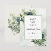 De datumkaart opslaan save the date (Voorkant / Achterkant)