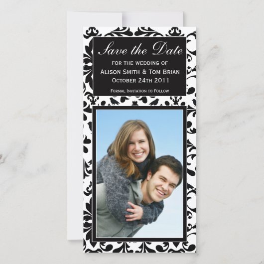 De datumkaart opslaan save the date (Voorkant)