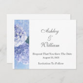 De datumkaart opslaan save the date (Voorkant / Achterkant)