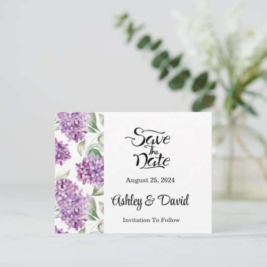 De datumkaart opslaan save the date (Staand voorkant)