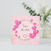 De datumkaart opslaan save the date (Staand voorkant)