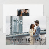 De datumkaart wijzigen kaart (Voorkant / Achterkant)