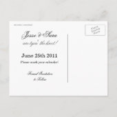 De datumkaarten en BRIEFKAARTEN opslaan (Achterkant)