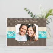 De datumkaarten opslaan save the date (Staand voorkant)