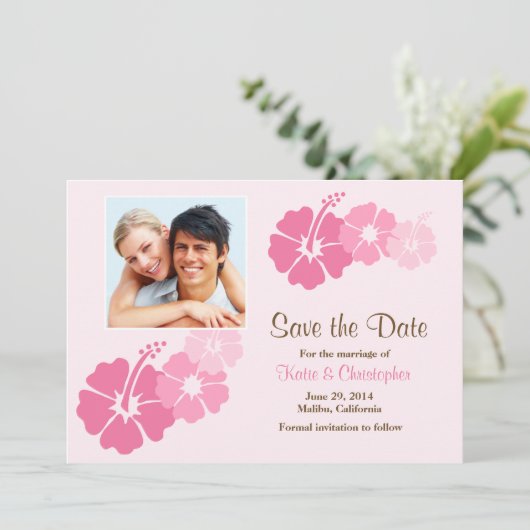 De datumkaarten opslaan save the date (Staand voorkant)