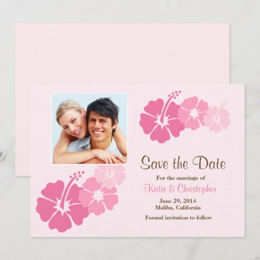 De datumkaarten opslaan save the date (Voorkant / Achterkant)