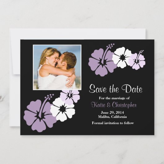 De datumkaarten opslaan save the date (Voorkant)