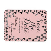 De datummagneet opslaan | Aangepaste kleur Magneet (Horizontaal)