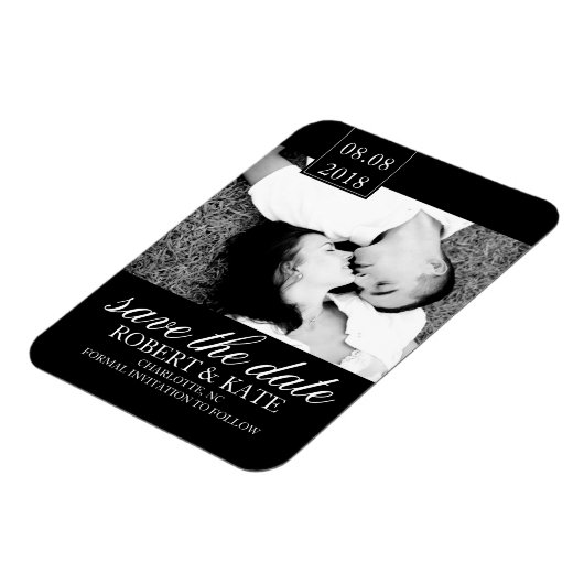 De datummagneet opslaan | De datumfoto opslaan Magneet (Linkerzijde)