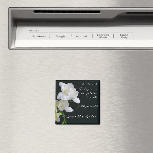  De datummagneet opslaan, Freesias Magneet (Insitu (Vaatwasser))