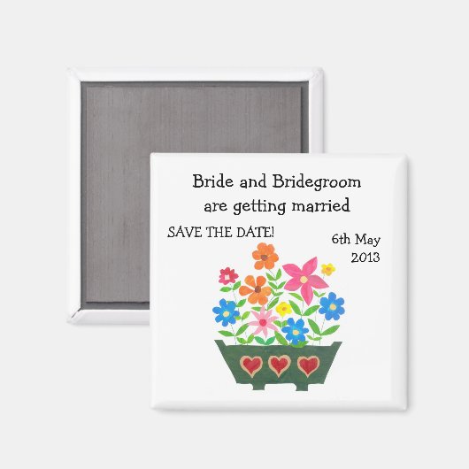  De datummagneet opslaan, Venster Box Magneet (Voorkant / Achterkant)