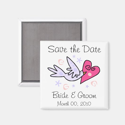 De datummagneten opslaan magneet (Voorkant / Achterkant)