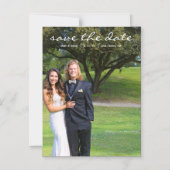 De datummagneten opslaan magnetische uitnodiging (Voorkant)