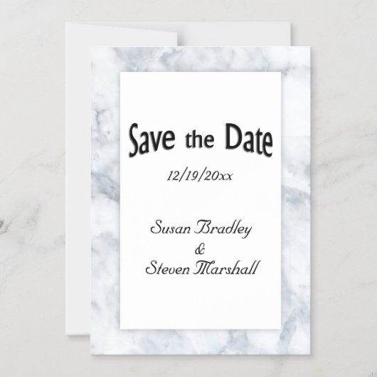 De datummarkering opslaan magnetische uitnodiging (Voorkant)