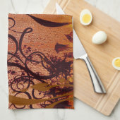 De Dauw van het koper Theedoek (Quarter Fold)