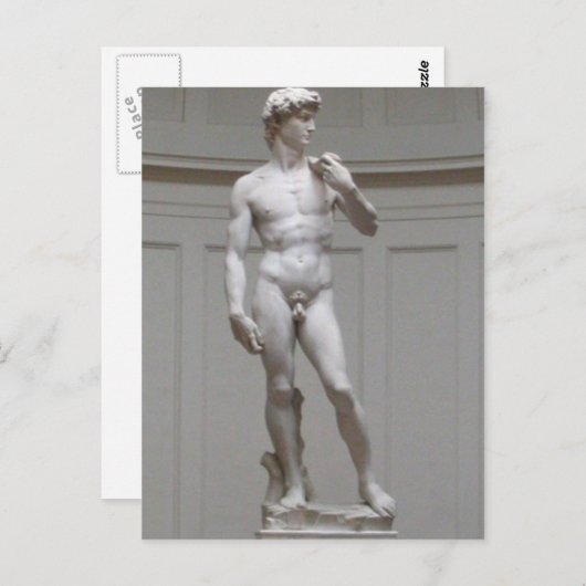 De David Briefkaart (Voorkant / Achterkant)