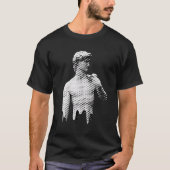 De David Marble Statue Michelangelo Renaissance Me T-shirt (Voorkant)