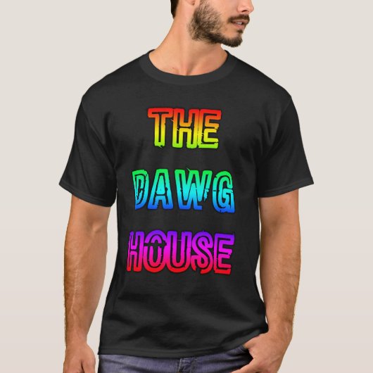 De Dawg House Hotdog T-shirt (Voorkant)