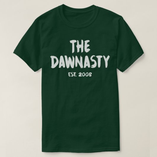 De Dawnasty Est 2008 Wit T-shirt (Design voorkant)
