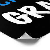 De de Blauwe T-shirts en Giften van de totaal Poster (Hoek)