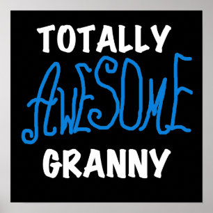De de Blauwe T-shirts en Giften van de totaal Poster