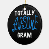 De de Blauwe T-shirts en Giften van het totaal Keramisch Ornament (Links)