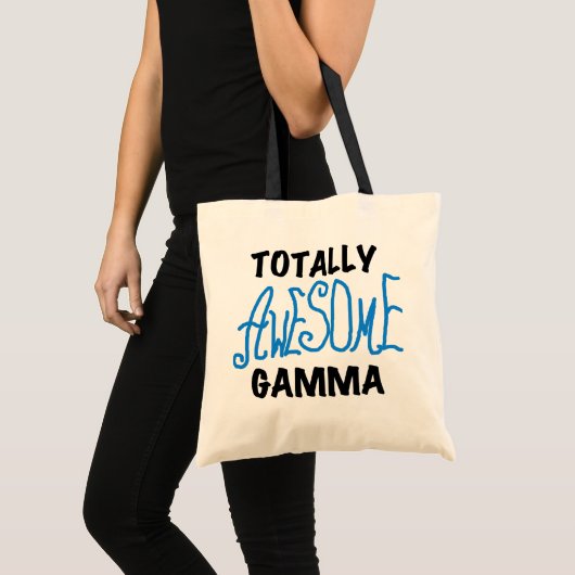 De de Blauwe T-shirts en Giften van totaal Geweldi Tote Bag (Voorkant (product))