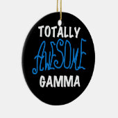 De de Blauwe T-shirts en Giften van totaal Keramisch Ornament (Rechts)