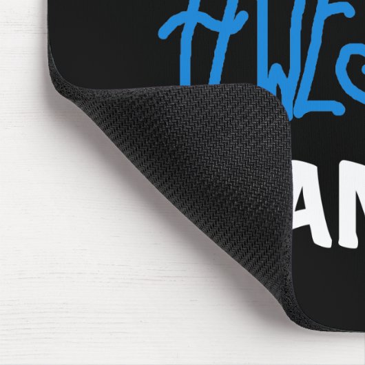 De de Blauwe T-shirts en Giften van totaal Muismat (Hoek)