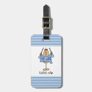 De de breiende T-shirts en Giften van de Noot Bagagelabel