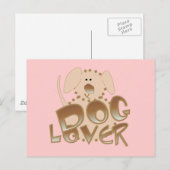 De de bruine T-shirts en Giften van het Briefkaart (Voorkant / Achterkant)