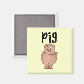 De de Dierlijke T-shirts en Giften van de Magneet (Voorkant / Achterkant)