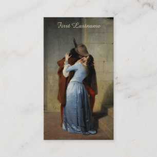 De de douanevisitekaartjes van de Kus/van IL Bacio Visitekaartje