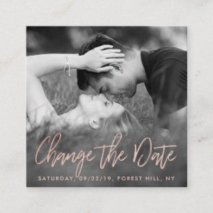 De de Foto van het Manuscript van de Folie van het Informatiekaartje