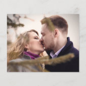 De de fotoelegante manuscriptbruiloft van de begro (Achterkant)