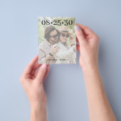 De de fototypografie bruiloft van de begroting spa flyer (Hand)