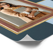 De de fotovertoningswerknemer van de lijst van het poster (Hoek)