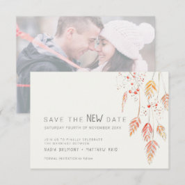 De de gebeurtenisverandering van het huwelijk spar save the date