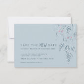 De de gebeurtenisverandering van het huwelijk spar save the date (Voorkant)